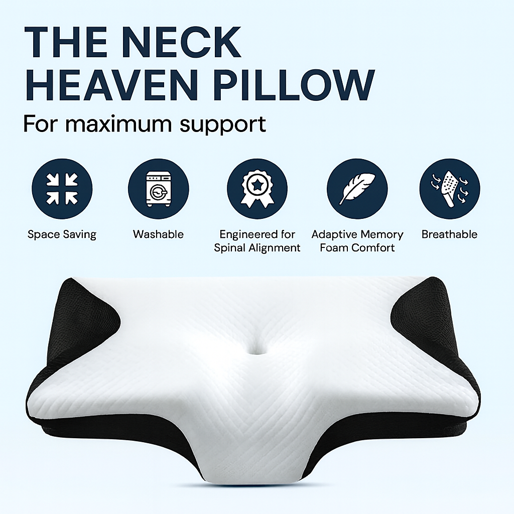 Neck Heaven - Ergonomic Support Pillow